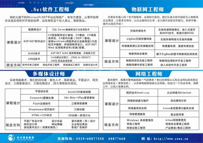 东方博宜教育 常州网页设计与电脑培训的专业选择